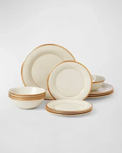 Lenox Eternal 12-piece Dinnerware Set, Service For 4 In Ivory