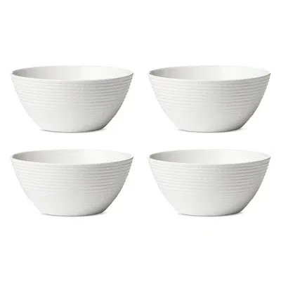 Lenox Lx Collective White Fruit Bowls, Set Of 4