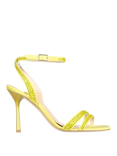 Leonie Hanne Camelia Sandals In Yellow