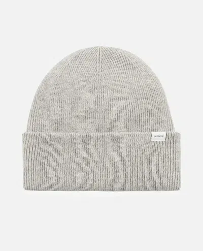 Les Deux Wayne Wool Beanie In Grey