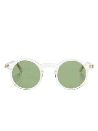 Lesca Fana Sunglasses In Green