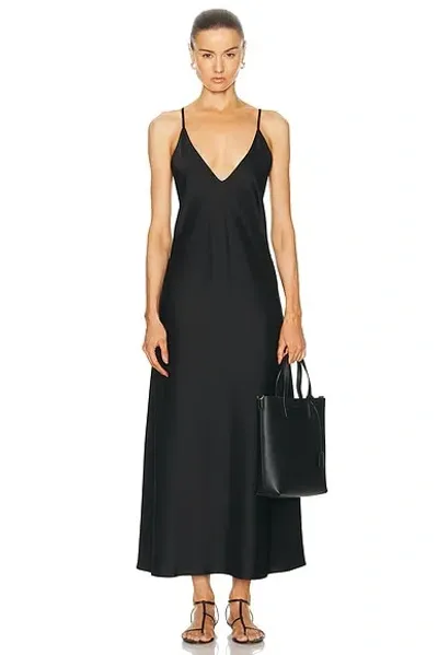 Leset Barb Backless Dress In Black