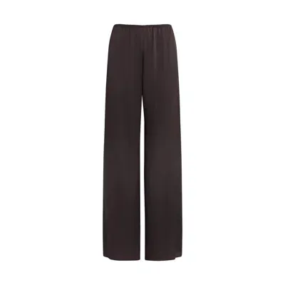 Leset Barb Wide-leg Pant In Chocolate