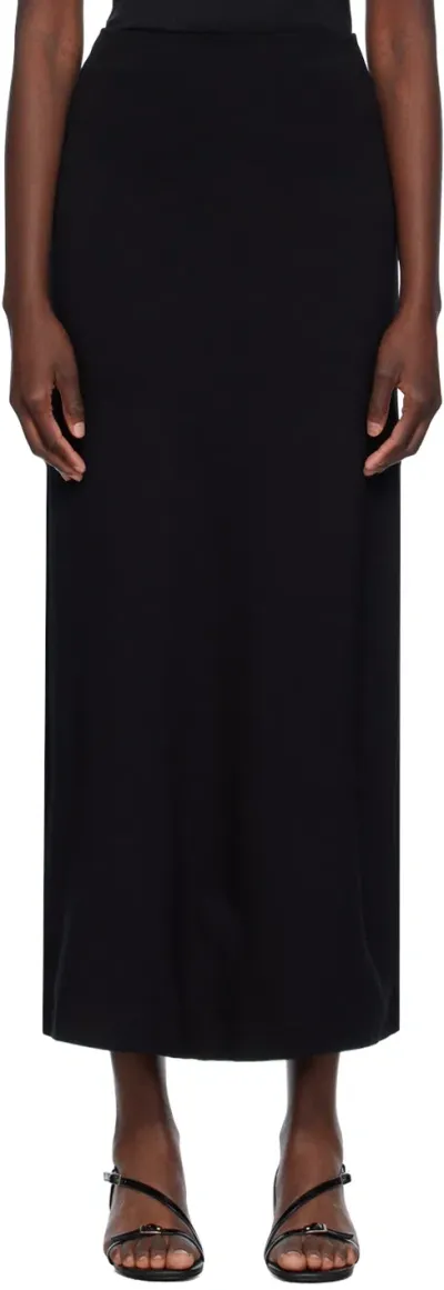 Leset Black Rio Midi Skirt