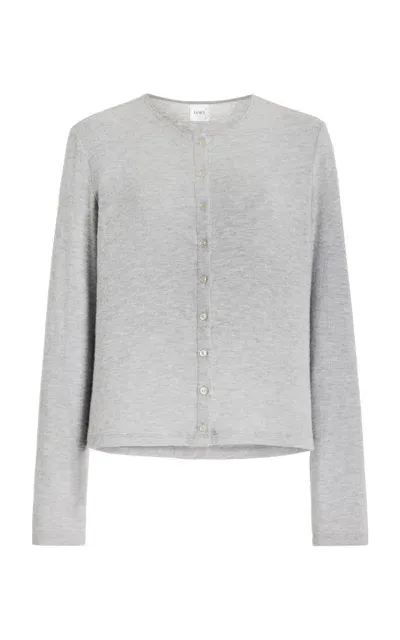 Leset Lauren Cardigan In Grey