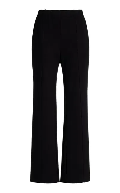 Leset Rio High-rise Flared Pants In Black