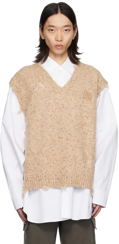 Lesugiatelier Beige Missed Vest