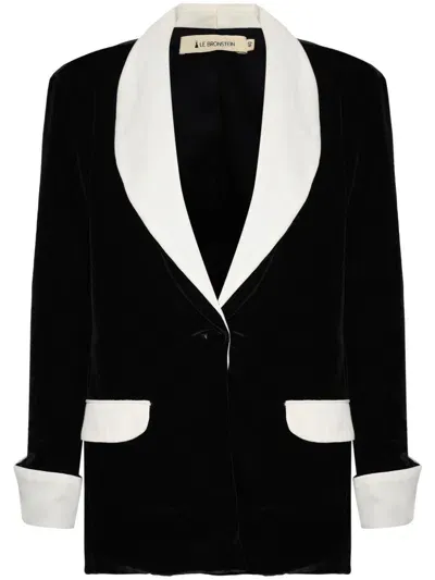 Lethicia Bronstein Adelaide Blazer In Black