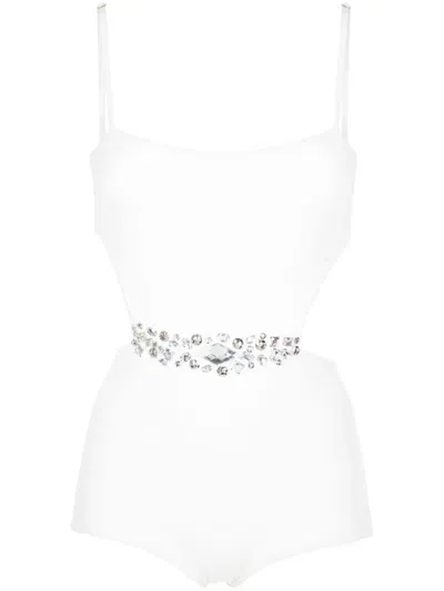 Lethicia Bronstein Pisces Crystal-embellished Body In White