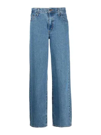 Levi's Baggy Dad Jeans In Blu