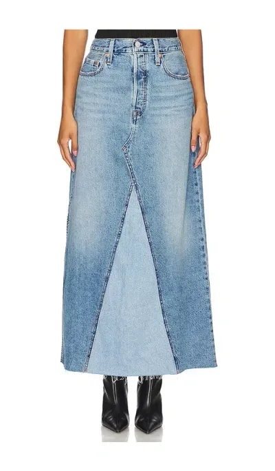 Levi's Iconic Long Skirt In Secret Secret