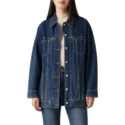 Levi's Belted Denim Trucker Jacket In Shes Nice No Dp