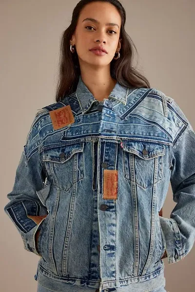 Levi's Crafted Denim Jacket In Blue