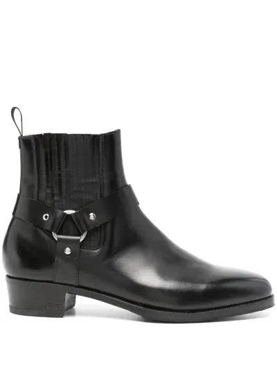 Lidfort Ankle Boots In Black