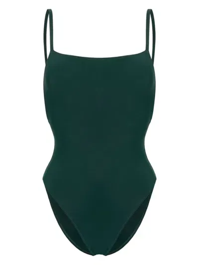 Lido Tre Stretch-design Swimsuit In Green