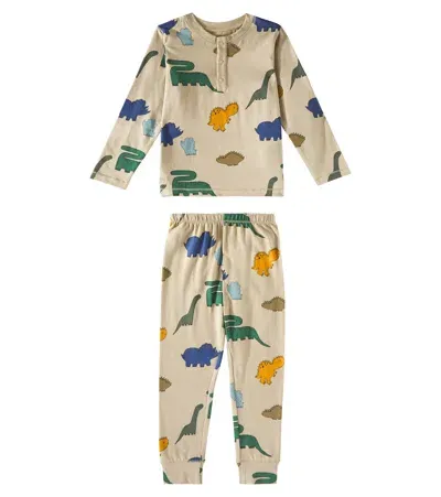 Liewood Kids' Wilhelm Printed Cotton Jersey Pajamas In Multicoloured