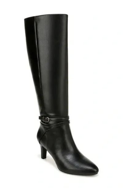 Lifestride Guild Tall Boot In Black Wide Calf