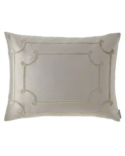 Lili Alessandra Vendome Standard Sham In Pewter