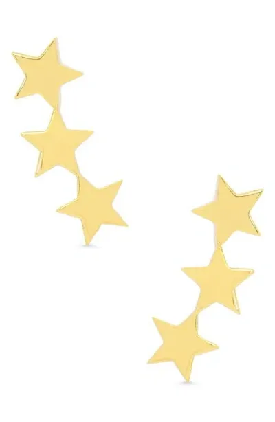 Lily Nily Kids' Star Ear Crawlers In Gold