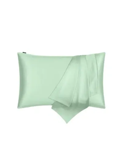 Lilysilk Lilyherb® Mint Silk Pillowcase In Green