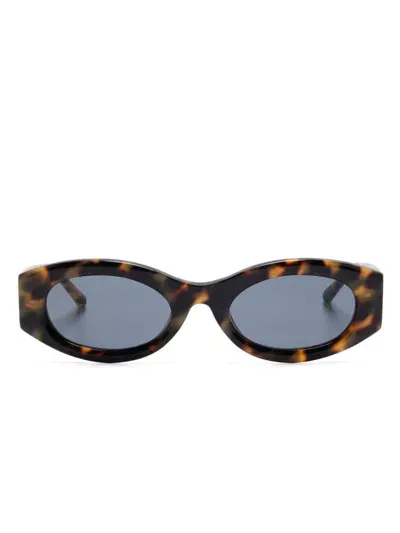 Linda Farrow Berta Sunglasses In Multi