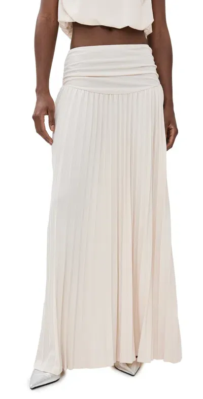 Lioness Field Of Dreams Maxi Skirt Ivory