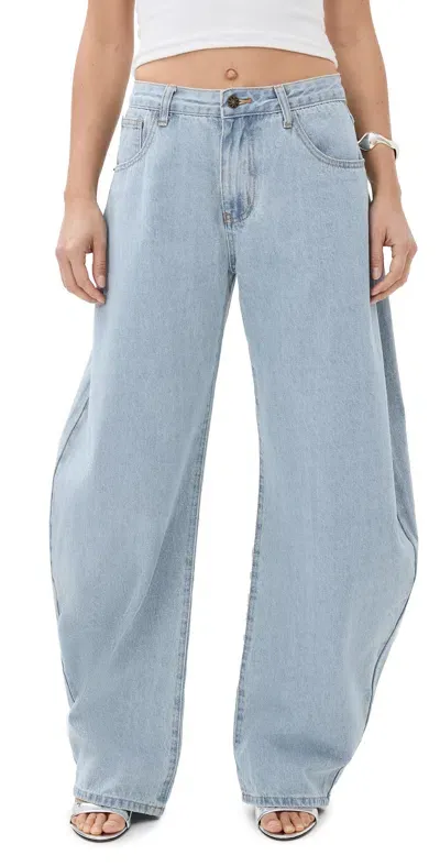 Lioness Horseshoe Jeans Washed Blue