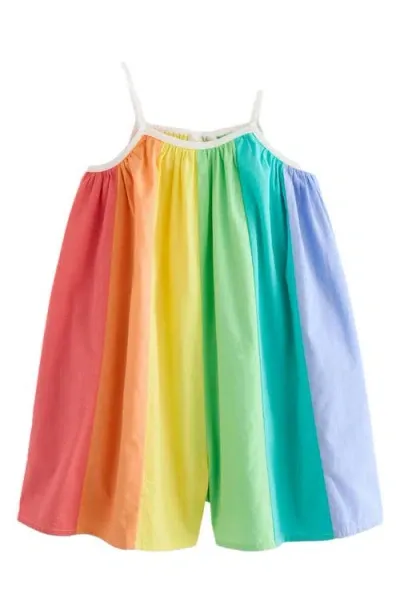 Little Bird Kids' Trapeze Romper In Multi Rainbow