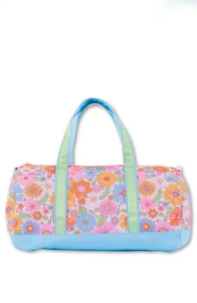 Little Chicken Kids' Floral Travel Duffle In Multi