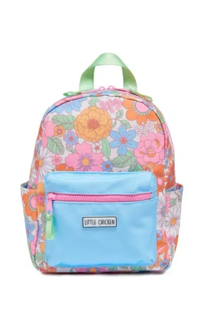 Little Chicken Kids' Mini Backpack In Pastel Multi