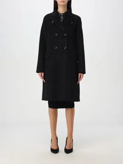 Liu •jo Coat Liu Jo Woman Color Black In Schwarz