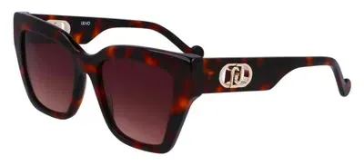 Liu-jo Eyewear Liu Jo Mod. Lj777s In Black