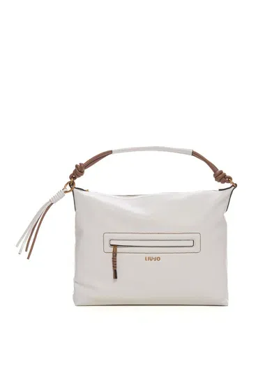 Liu •jo Hobo Sacca Bucket Bag In White