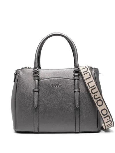 Liu •jo Large Nevet Tote Bag In Grey