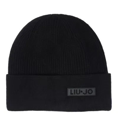 Liu •jo Logo Hat Liu-jo In Black