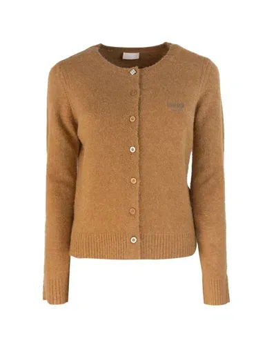 Liu •jo Liu Jo Sweater In Brown