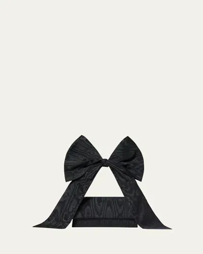 Loeffler Randall Bow Flap Shoulder Bag In Black