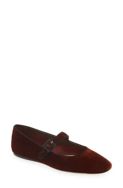 Loeffler Randall Ginger Mary Jane Flat In Multi