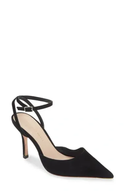 Loeffler Randall Jaden Ankle Strap Pump In Black