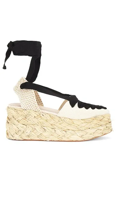 Loeffler Randall Mason Espadrille In 原色&黑色