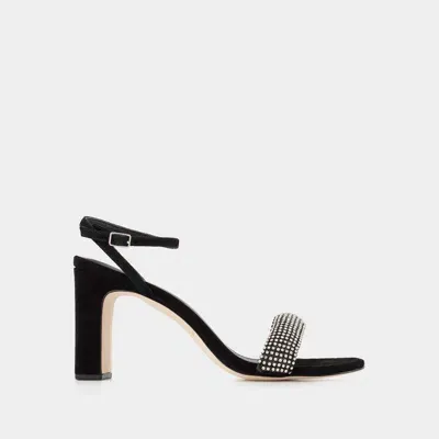 Loeffler Randall Shay Embellished Buckle In Black