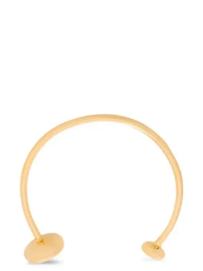 Loewe Anagram Pebble Jewelry In Gold