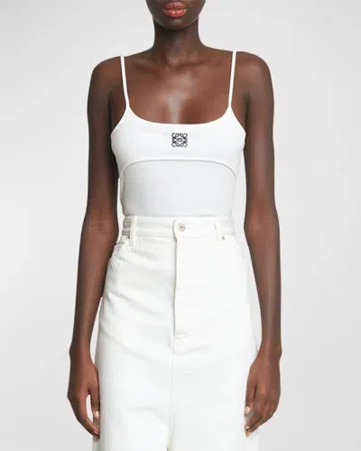 Loewe Anagram Tank Top In White