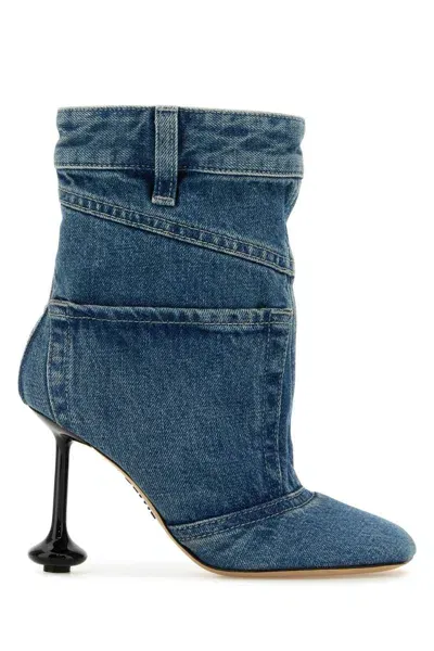 Loewe Boots In Blue