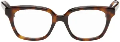 Loewe Brown Slim Glasses In 052 Dark Havana