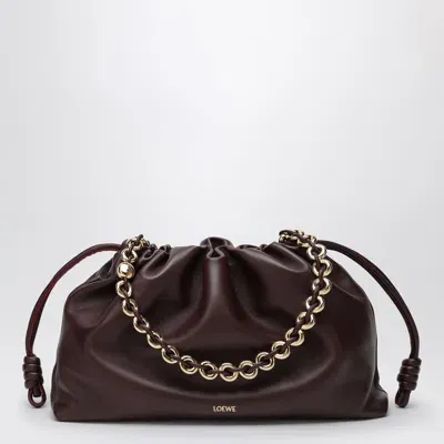 Loewe Bucket Bag Small In Burgundy