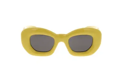 Loewe Butterfly Frame Sunglasses In Multi