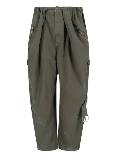 Loewe Cargo Pants In Green