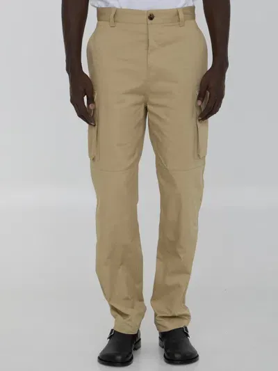 Loewe Cargo Trousers In Beige