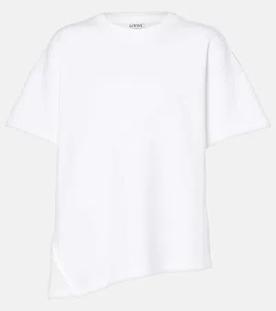 Loewe Cotton-blend T-shirt In White